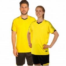 Футбольна форма PlayGame Lingo 2XL, ріст 175-180, жовтий-чорний, код: LD-5023_2XLYBK