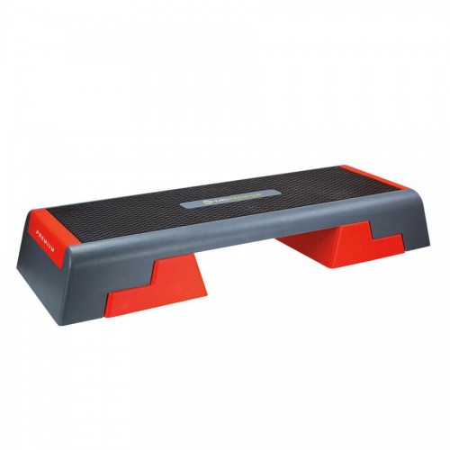 Степ-платформа HMS Premium AS007, чорно-червоний, код: 39170-08-IN