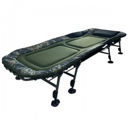 Розкладачка туристична, рибальська, посилена Camping 200х85х40см, код: JAT2020C-B-WS