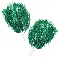 Помпони для черлідингу і танців FitGo Pom-Poms 400 мм зелений (2 шт), код: CH-4875_G
