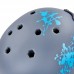 Шлем горнолыжный с механизмом регулировки Moon S-L/53-61 см серый-голубой, код: MS-6289_GRN-S52