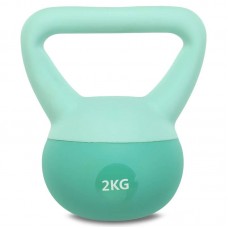 Гиря м"яка FitGo 2кг, м"ятний, код: FI-0122-2_M Гиря м"яка FitGo 2кг, м"ятний, код: FI-0122-2_M