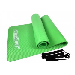 Килимок для фітнесу та йоги EasyFit NBR 1800х600х10 мм, зелений, код: EF-1919-GN-EF Килимок для фітнесу та йоги EasyFit NBR 1800х600х10 мм, зелений, код: EF-1919-GN-EF