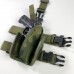 Kобура на стегно Tactical для ПМ та пістолетного магазина олива, код: LE2442-SR