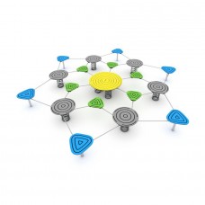 Набір ігрових елементів Miros "Острівець" , код: DIO272HDPE