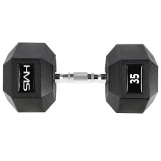 Гантель HMS Hex Pro 1х35 кг, код: 17-66-125-IN