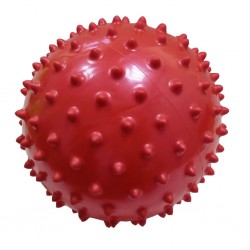 М"яч масажний надувний SNS D20d=200мм, червоний, код: 12522-SNS