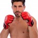 Рукавички для змішаних єдиноборств MMA Boxer шкіряні M, червоний, код: 5020_MR Рукавички для змішаних єдиноборств MMA Boxer шкіряні M, червоний, код: 5020_MR