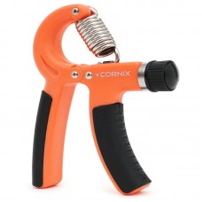 Еспандер кистьовий Cornix 5-60 кг з регульованим навантаженням, помаранчевий-чорний, код: XR-0143 Еспандер кистьовий Cornix 5-60 кг з регульованим навантаженням, помаранчевий-чорний, код: XR-0143