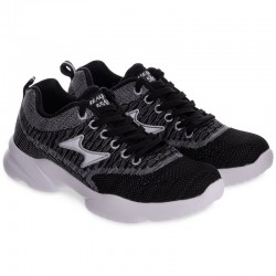 Кросівки для спортзалу Health розмір 45 (27,5см), чорний-сірий, код: 5511-2_45BK