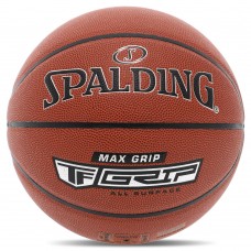 М'яч баскетбольний Spalding TF Max Grip №7, коричневий, код: 76873Y-S52