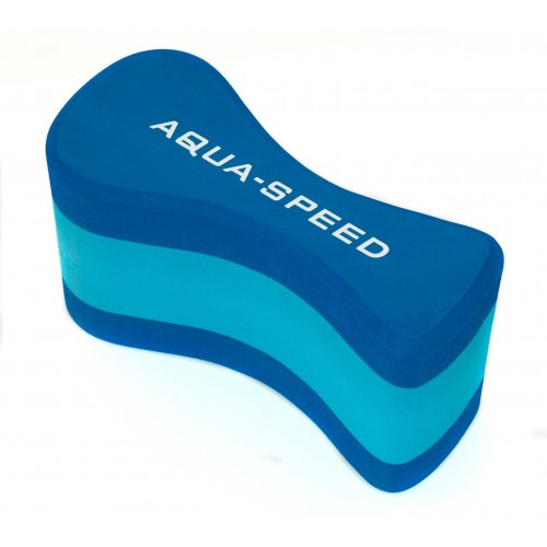 Колобашка для плавання Aqua Speed 3 Layesr Pullbuoy 228х101х123 мм, синій, код: 5908217656414