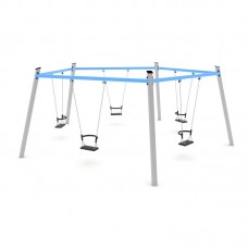 Гойдалка Miros “5 місць”, 6390х5580х2390 мм, код: LIK1400