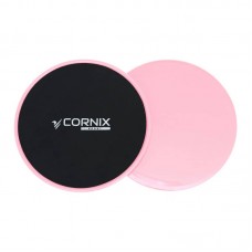 Диски-слайдери для ковзання (глайдингу) Cornix Sliding Disc 2 шт, рожевий, код: XR-0182