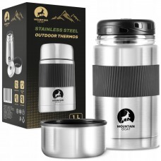 Термос для їжі Mountain Goat 1 л Silver, код: P-5907739315809