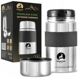 Термос для їжі Mountain Goat 1 л Silver, код: P-5907739315809
