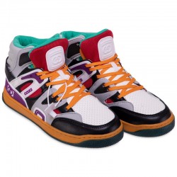 Кросівки для баскетболу Ccuci розмір 38 (24см), сірий-помаранчевий, код: F056-1_38GROR