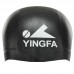 Шапочка для плавання силіконова для дорослих Yingfa Speed S, чорний, код: C0073_SBK
