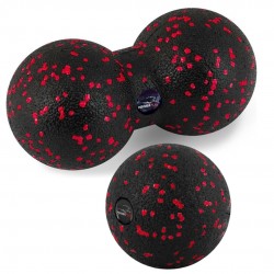 Набір м"ячів для масажу та йоги PowerPlay EPP (комплект з 2 штук) Red, код: PP_4090_Red