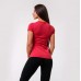 Футболка жіноча спортивна GymBeam Clothing Basic Vintage Red XL, червоний, код: 21802508-GB