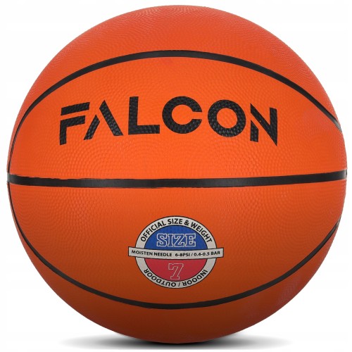М"яч баскетбольний Falcon Classic №7, помаранчевий, код: P-5905973404242