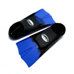 Ласти для плавання в басейні SNS TE-2737-2-3032 Ч+С розмір 30-32, чорно-синій, код: 11415-SNS