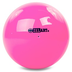 М'яч для художньої гімнастики Zelart 20 см, рожевий, код: RG200_P