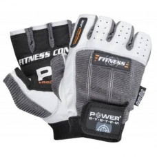 Рукавички для фітнесу Power System Fitness XS Grey/White, код: PS-2300_XS_Grey-White