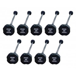 Набір прямих штанг Hammer Strength FF10-50TPP 10-50 кг, код: 523177-AX Набір прямих штанг Hammer Strength FF10-50TPP 10-50 кг, код: 523177-AX