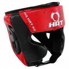 Шолом боксерський у мексиканському стилі Hard Touch L, чорний-червоний, код: BO-4662_LBKR