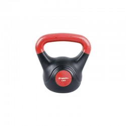 Гиря Insportline Kettlebell Dark 2 кг, чорний-червоний, код: 10731-IN