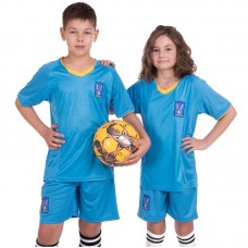 Форма футбольна дитяча PlayGame Україна Sport розмір S-24, зріст 125-135, синій, код: CO-3573-UKR_SBL