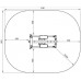 Орбітрек InterAtletika 1186х625х1658 мм, код: SE116-SM