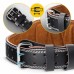 Пояс для важкої атлетики 4Fizjo шкіряний, розмір S, чорний, код: P-5905973404297