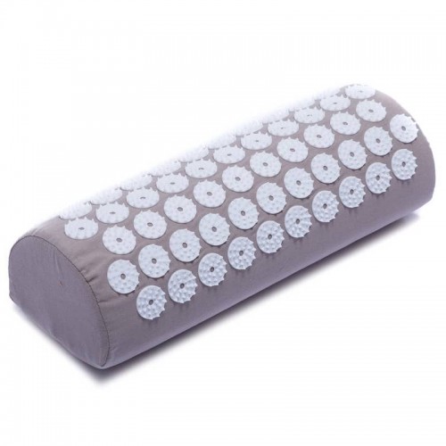 Валик масажний FitGo іплікатор Кузнєцова Acupressure mat 400x100x140 мм бежевий, код: FI-1710_B