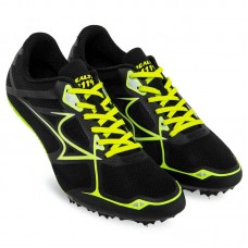 Шиповки для легкої атлетики Health розмір 36, чорний-салатовий, код: H-1119_36