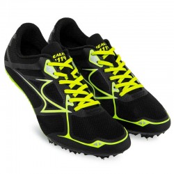 Шиповки для легкої атлетики Health розмір 36, чорний-салатовий, код: H-1119_36