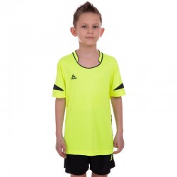 Форма футбольна дитяча PlayGame Lingo розмір 32, ріст 145-155, зелений-чорний, код: LD-5015T_32GBK-S52