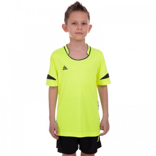 Форма футбольна дитяча PlayGame Lingo розмір 32, ріст 145-155, зелений-чорний, код: LD-5015T_32GBK-S52