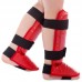 Захист гомілки і стопи SportKo S червоний, код: SP-331-R_S Захист гомілки і стопи SportKo S червоний, код: SP-331-R_S