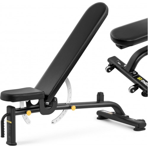 Тренажерна лава Gymrex, регульована, складна, 9 рівнів, до 135 кг, код: M-9226456-IN Тренажерна лава Gymrex, регульована, складна, 9 рівнів, до 135 кг, код: M-9226456-IN