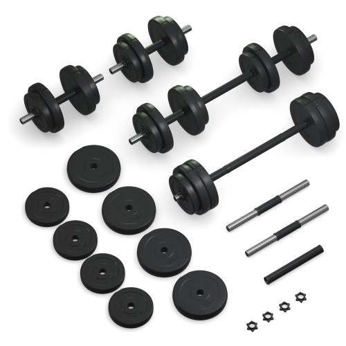 Гантелі з функцією штанги 2в1 Fit-On 33кг, код: 2020-0007