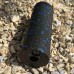 Масажний ролик (роллер) гладкий PowerPlay Mini EPP Foam Roller 150x53 мм, чорний-синій, код: PP_4346_Blue_(15x5)