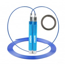 Скакалка швидкісна на підшипниках алюмінієва MadMax Speed Jump Rope Blue, код: MFA-286-BLU-U