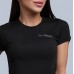 Футболка жіноча спортивна GymBeam Clothing TRN Black XL, чорний, код: 219215-GB