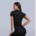 Футболка жіноча спортивна GymBeam Clothing TRN Black XL, чорний, код: 219215-GB