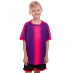 Форма футбольна дитяча PlayGame розмір XS, ріст 140, фіолетовий-рожевий, код: D8825B_XSVP-S52