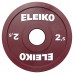 Диск олімпійський обгумований Eleiko IWF RC 2,5 кг, бордовий, код: 124-0025R-IA