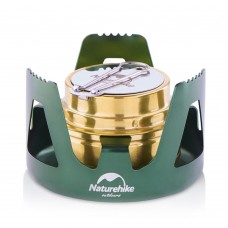 Пальник спиртовий Naturehike NH Alcohol Burner steel NH18L001-T, зелений, код: 6927595725696-AM