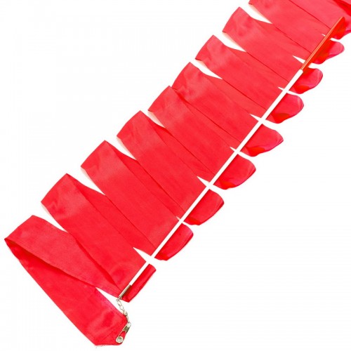 Стрічка для художньої гімнастики FitGo Lingo червоний, код: C-3248_R